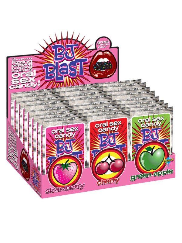 PIPEDREAM – BJ BLAST ERDBEERE / KIRSCHE UND GRÜNER APFEL – DISPLAY – 3