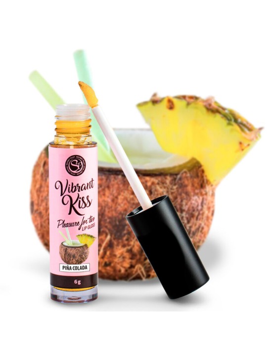 SECRETPLAY - VIBRANT KISS LIP GLOSS - PINA COLADA