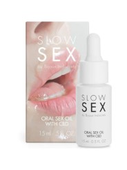 BIJOUX INDISCRETS - SLOW SEX ÃLEO DE SEXO ORAL COM CBD 15 ML