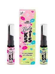 SECRETPLAY - FLIRTY KISS GELS MIT ORALEN SEX-EFFEKTEN ERDBEERE & MINZE
