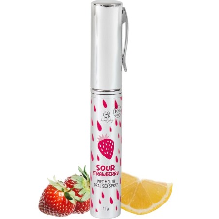 SECRETPLAY - ZURE AARDBEI ORALE SEX SPRAY
