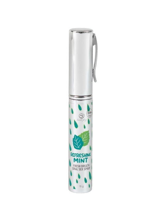 SECRETPLAY - SPRAY REFRESCANTE DE HORTELÃ PARA SEXO ORAL