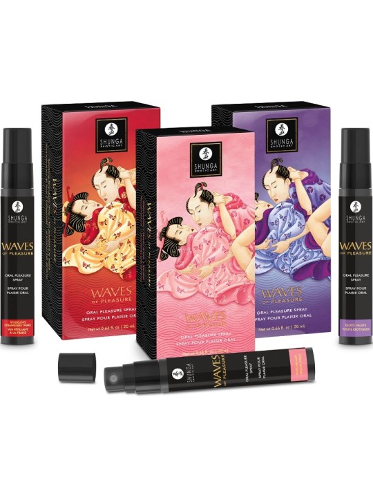 SHUNGA - WAVES PLEASURE SPRAY ORALE SEDUCENTE FRUTTI ESOTICI 20 ML