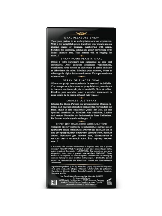 SHUNGA - WAVES PLEASURE SPRAY MONDVERLEIDELIJKE WATERMELOEN 20 ML