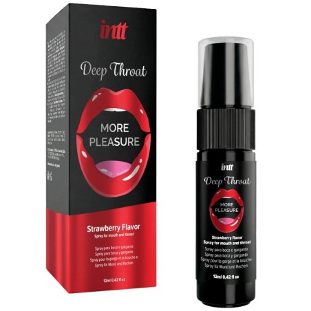 INTT - DEEP THROAT MORE PLEZIER ORALE SPRAY MET AARDBEISMAAK