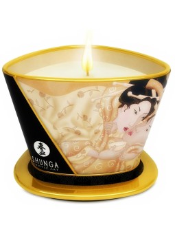 SHUNGA - BOUGIE DE MASSAGE MINI CARESS BY CANDELIGHT VANILLE 170 ML