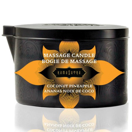 KAMASUTRA - KOKOSNOOT EN ANANAS MASSAGEKAARS 170GR