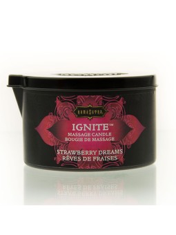 KAMASUTRA - VELA DE MASSAGEM MORANGOS DREAMS 170 GR