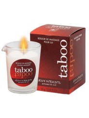 RUF - TABOO VELA DE MASSAGEM PARA ELE JEUX INTERDITS AROMA LÍQUEN SELV