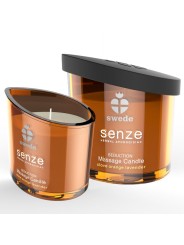 SWEDE - VELA DE MASSAGEM SENZE SEDUCTION - CRAVO, LARANJA, LAVANDA