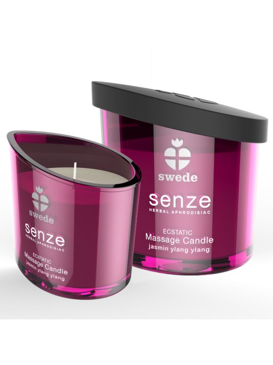 SWEDE - SENZE ECSTATISCHE MASSAGEKERZE - JASMIN, YLANG YLANG
