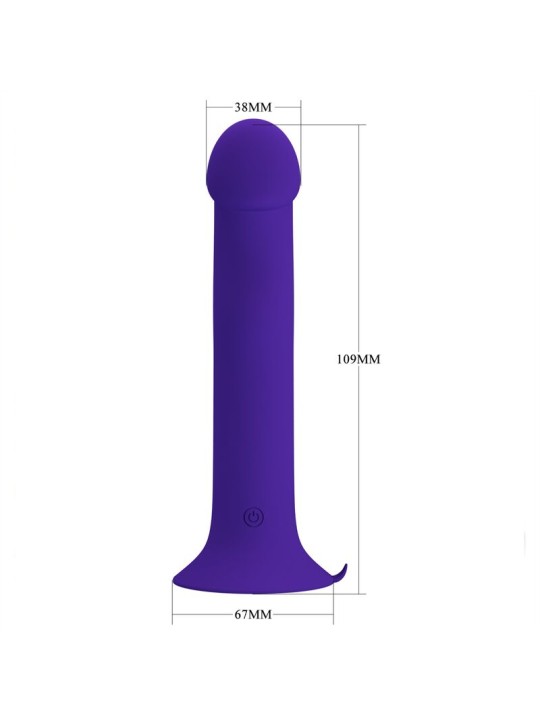 PRETTY LOVE - MURRAY YOUTH VIBRIERENDER DILDO & WIEDERAUFLADBARER VIOL