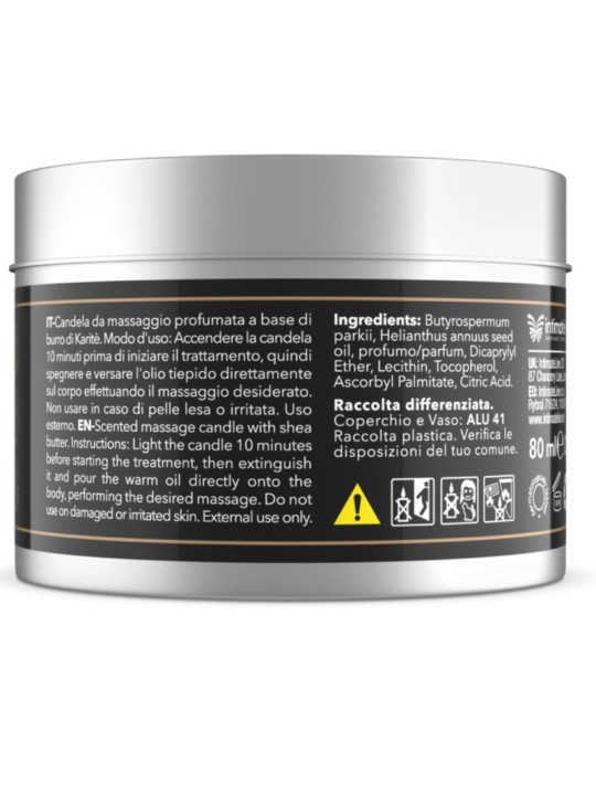 INTIMATELINE LUXURIA - CHOCOLADE MASSAGEKAARS