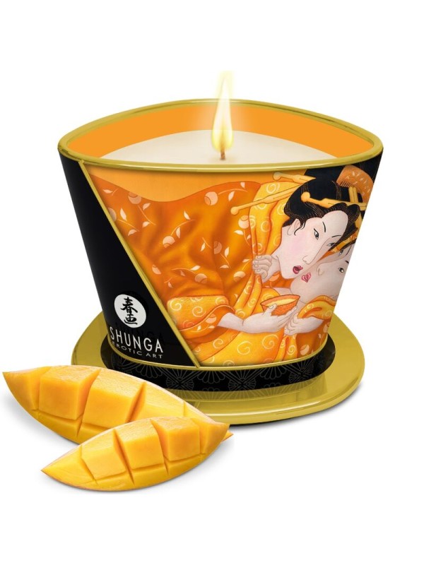 SHUNGA - BOUGIE DE MASSAGE MANGUE 170 ML