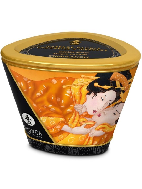 SHUNGA - BOUGIE DE MASSAGE MANGUE 170 ML