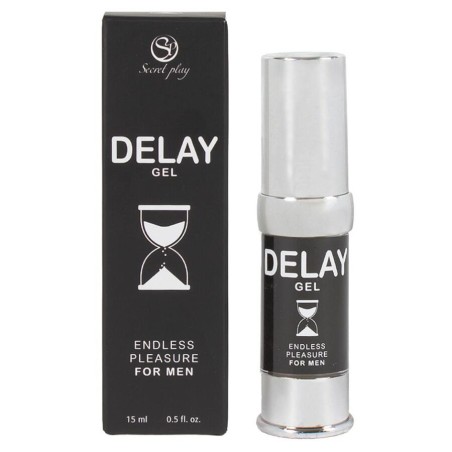 SECRETPLAY - VERZÖGERUNGSGEL FÜR MÄNNER ENDLOSES VERGNÜGEN 15 ML