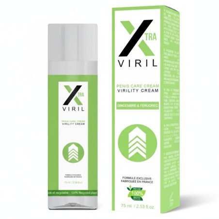 RUF - X VIRIL CREME PARA POTENCIAR EREÇÃO E TAMANHO 75 ML