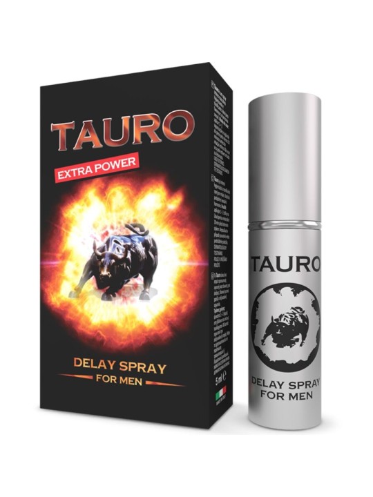 TAURO - EXTRA SPRAY RETARDANTE PARA HOMBRES 5 ML