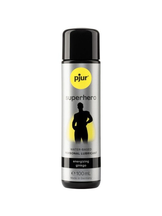 PJUR - LUBRIFIANT ÉNERGISANT SUPER-HÉROS GINKGO 100 ML