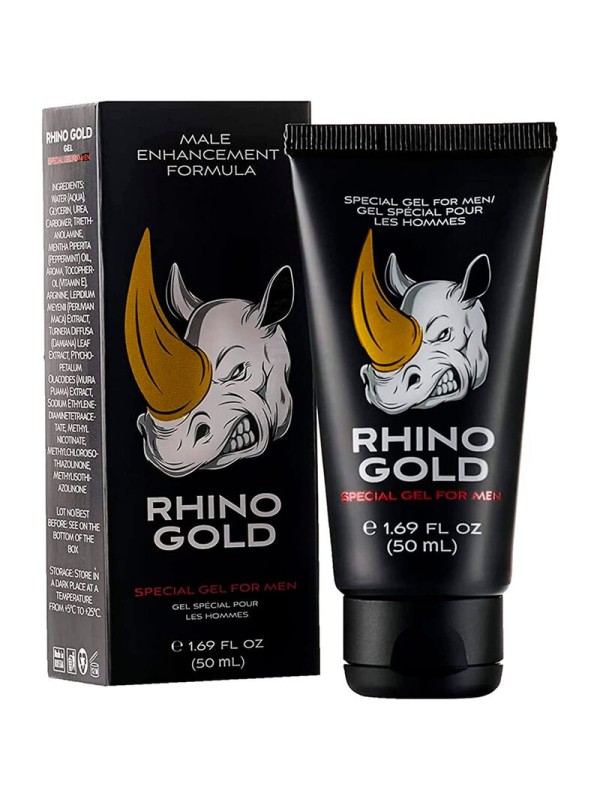 RHINO GOLD - GEL SPECIALE PER UOMO 50 ML
