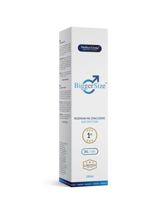 MEDICA GROUP - BIGGER SIZE GEL ÍNTIMO PARA HOMBRE 150 ML