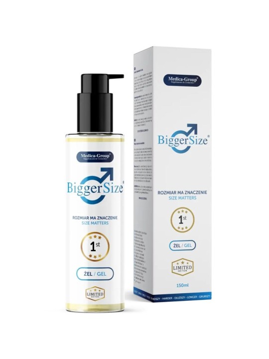 MEDICA GROUP - BIGGER SIZE GEL ÍNTIMO PARA HOMBRE 150 ML