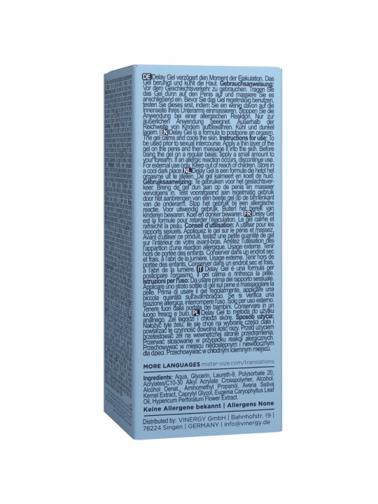MISTER SIZE - DELAY GEL 50 ML