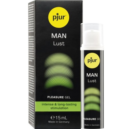 PJUR - MAN LUST PLEASURE GEL INTENSIVE & LANGANHALTENDE STIMULATION 15