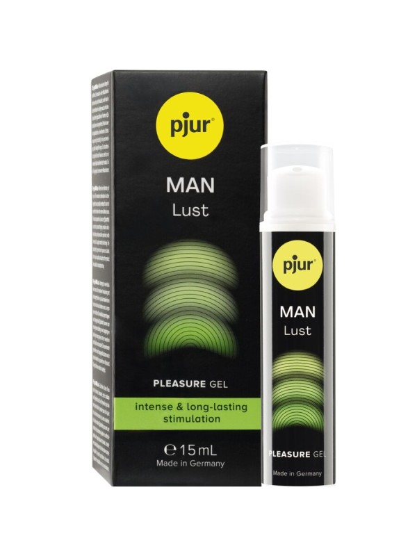 PJUR - MAN LUST PLEASURE GEL STIMOLAZIONE INTENSA E DI LUNGA DURATA 15