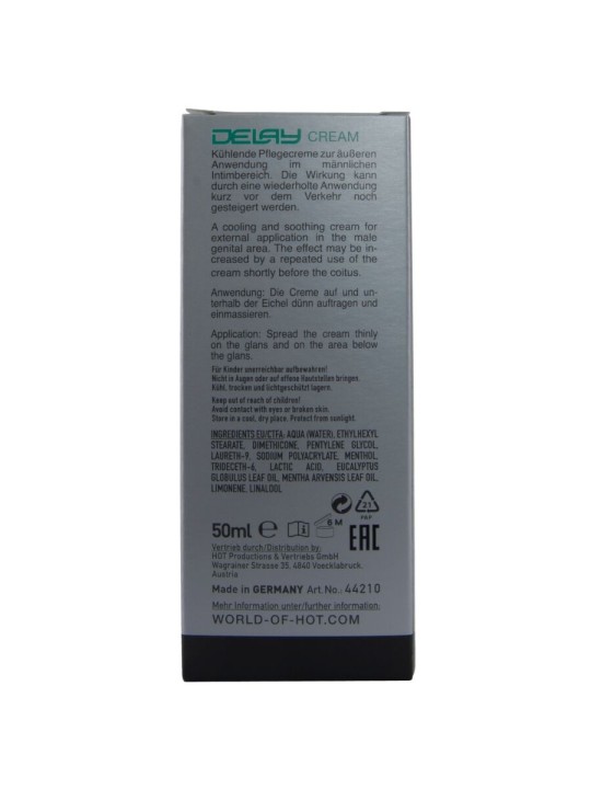 HOT - CREMA RETARDANTE 50 ML