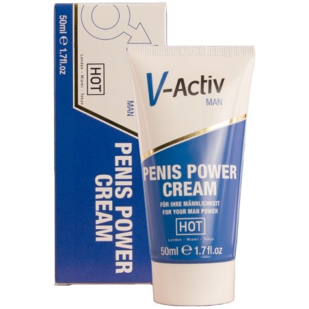 HOT - V-ACTIV PENIS POWER CRÈME VOOR MANNEN 50 ML
