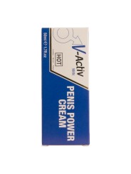 HOT - V-ACTIV PENIS POWER CREAM PER UOMO 50 ML