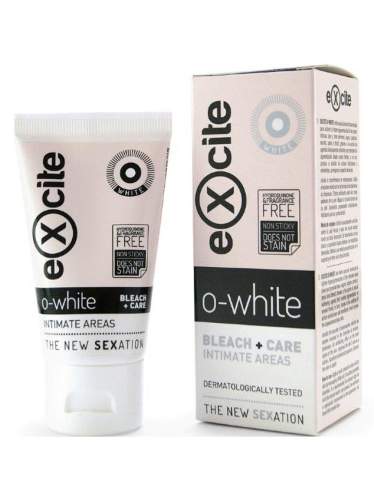 EXCITE - O WHITE BLEACH + CARE INTIMATE AREAS 50 ML