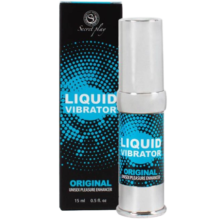 SECRETPLAY - VIBRADOR LÍQUIDO ESTIMULADOR UNISEX 15 ML.