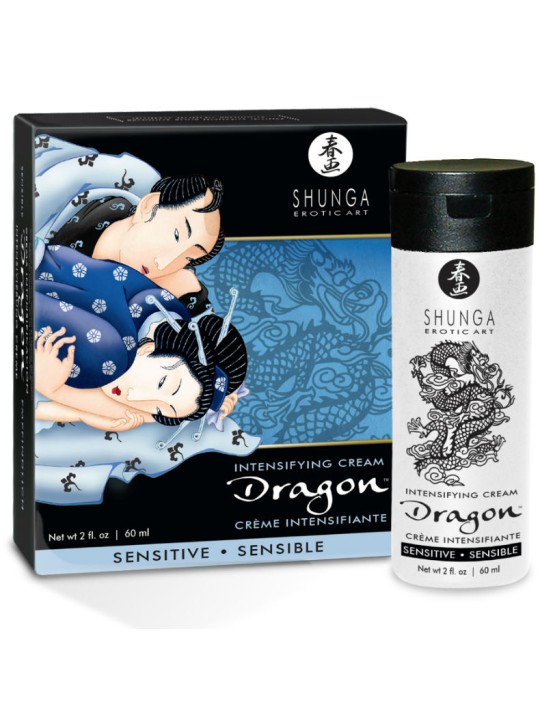 SHUNGA - CRÈME DRAGON SENSIBLE POUR COUPLES