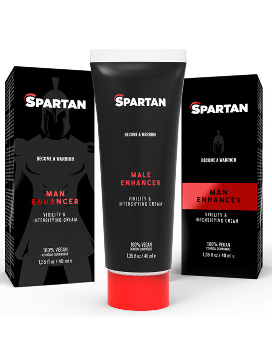 SPARTAN - COUPLE GEL VIRILITY AND INSENSIFYING 100% VEGAN CREAM