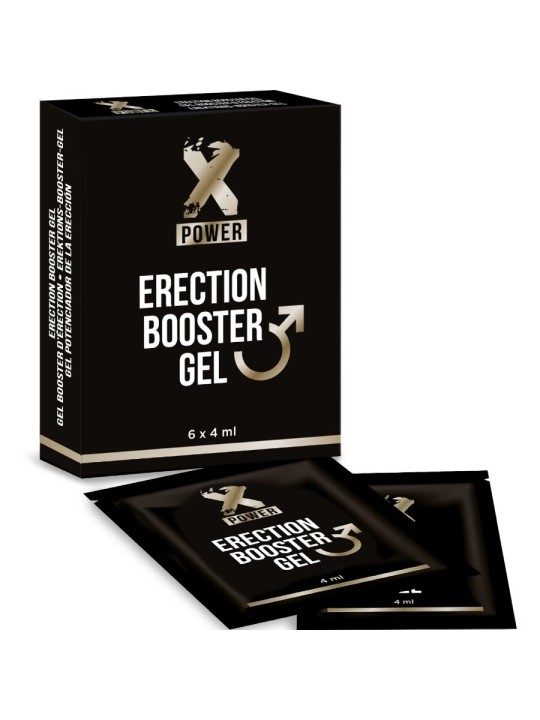 XPOWER - GEL BOOSTER PER LEREZIONE 6 X 4 ML