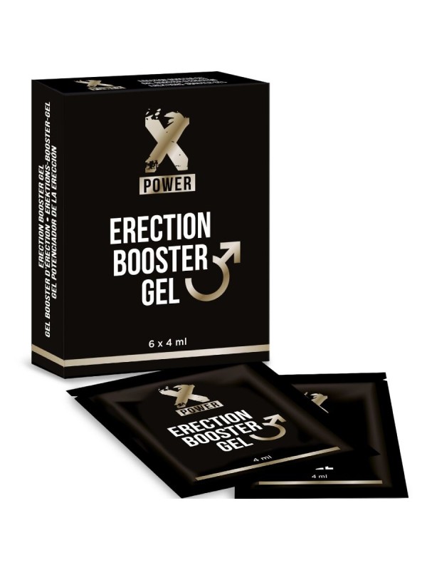 XPOWER - GEL BOOSTER PER LEREZIONE 6 X 4 ML