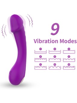 ARMONY - GODE VIBRATEUR SPOT G SILICONE VIOLET