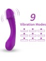ARMONY - DILDO VIBRATOR G-SPOT SILIKON LILA