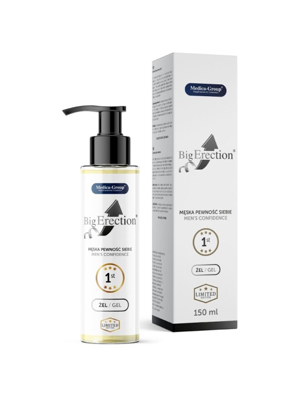 MEDICA GROUP - GEL ÍNTIMO PARA EREÇÃO MASCULINA BIG ERECTION 150 ML