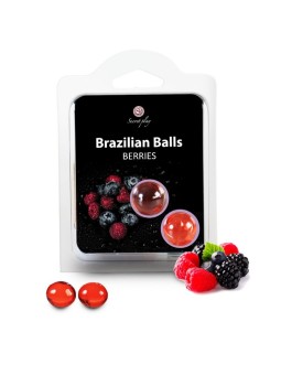 SECRETPLAY - 2 BRAZILIAN BALLS BERRIES