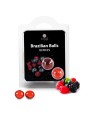 SECRETPLAY - BRAZILIAANSE BALLEN BOSVRUCHTEN SET VAN 2 BALLEN