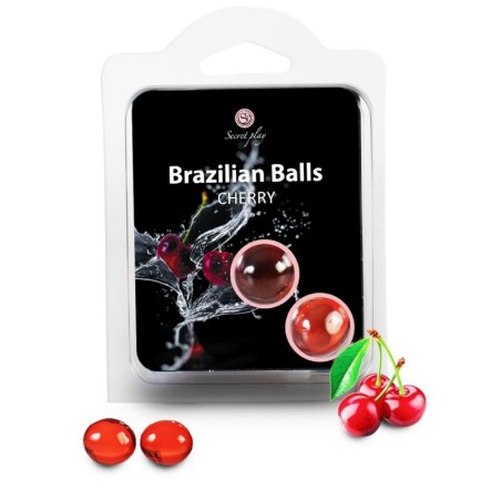 SECRETPLAY - BRAZILIAANSE BALLEN KERSENSET 2 BALLEN