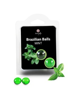 SECRETPLAY - BRAZILIAN BALLS MENTA SET 2 BOLAS