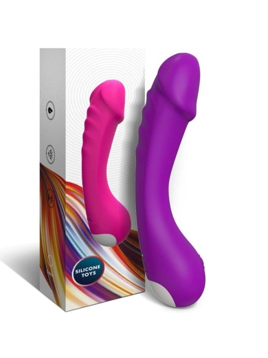 ARMONY - DILDO VIBRADOR G-SPOT SILICONE ROXO