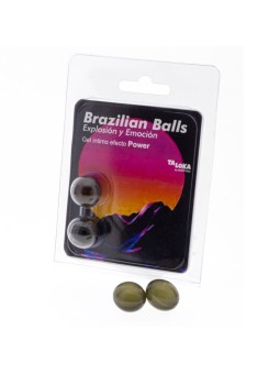 TALOKA - 2 BRAZILIAN BALLS POWER EFFECT EXCITING GEL