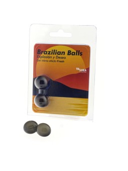 TALOKA - 2 BRAZILIAN BALLS FRESH EFFECT EXCITING GEL