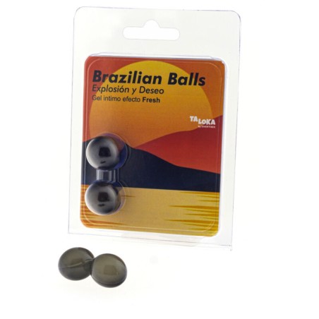 TALOKA - BRAZILIAANSE BALLEN SPANNENDE GEL KOELENDE EFFECT 2 BALLEN