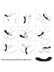 ARMONY - GODE VIBRATEUR POINT G SILICONE NOIR